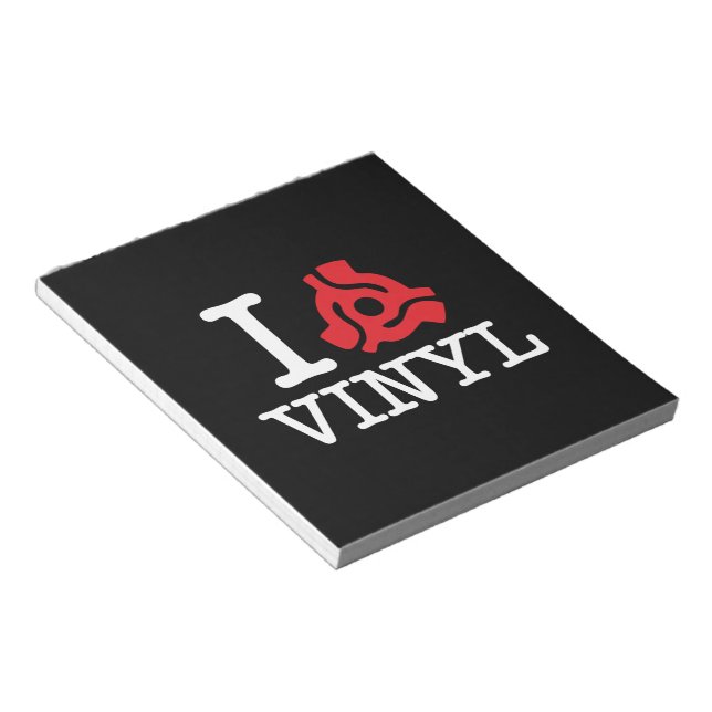 Bloco De Notas I 45 Adaptador Vinil (Inclinado)