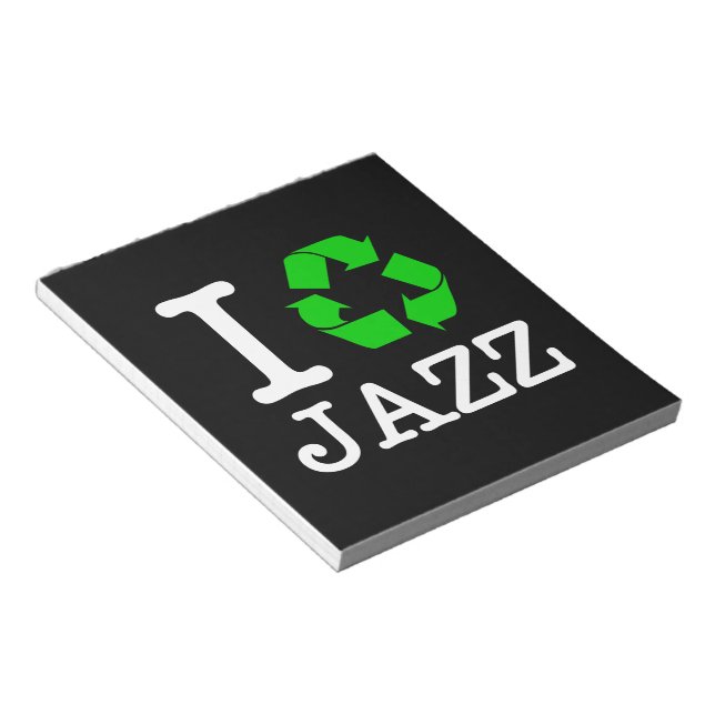 Bloco De Notas I Reciclar Jazz (Inclinado)