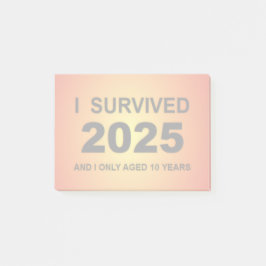 Bloco De Notas I Survived 2025 