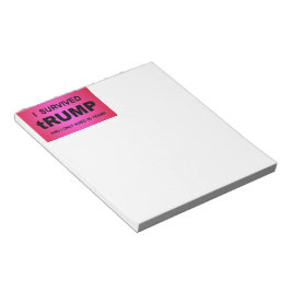 Bloco De Notas I Survived tRUMP