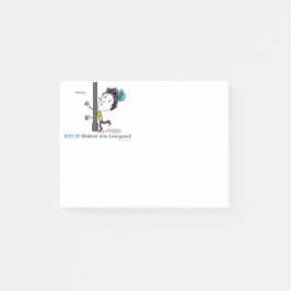 Bloco De Notas ICD-10: W22.02 andou no lamppost