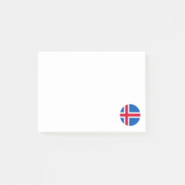 Bloco De Notas Iceland Flag