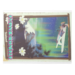 Bloco De Notas iceland Hvannadalshnúkur