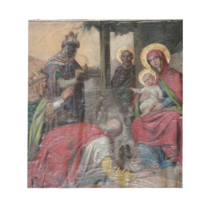 Bloco De Notas Iconografia ortodoxa sérvia na Igreja de Valjevo. 
