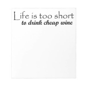 Bloco De Notas Ideias de presente engraçadas presentes de vinho c