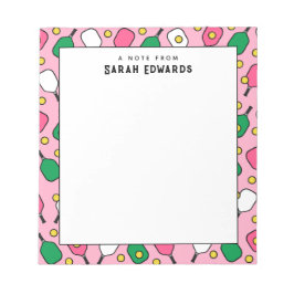 Bloco De Notas Idéias de Presentes Personalizados de Pickleball