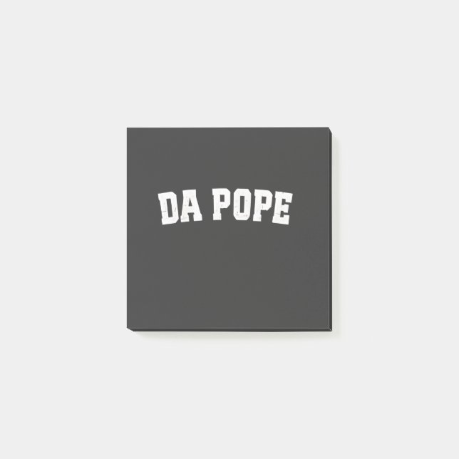 Bloco De Notas Igreja Cristã do Papa Leão XIV Da Papa Da  (Frente)