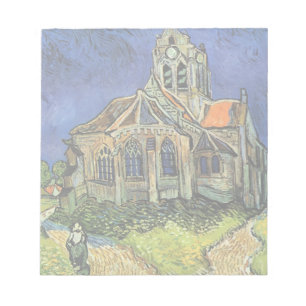 Bloco De Notas Igreja em Auvers por Vincent van Gogh