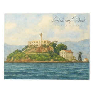 Bloco De Notas Ilha de Alcatraz – Marco Turístico de São Francisc