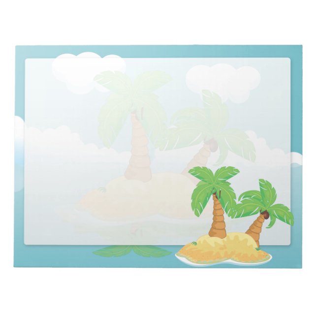 Bloco De Notas Ilha do Deserto (Frente)