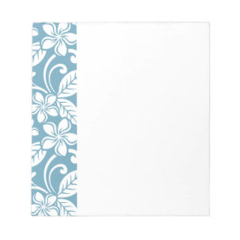 BLOCO DE NOTAS ILHA PLUMÉRIA (AZUL SLATE)