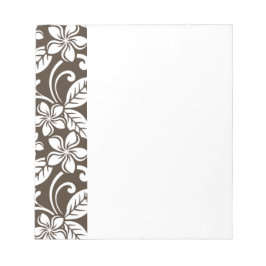 BLOCO DE NOTAS ILHA PLUMERIA (CAFÉ BROWN)