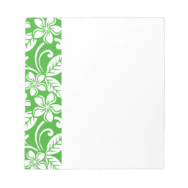 BLOCO DE NOTAS ILHA PLUMÉRIA (CITRUS VERDE)