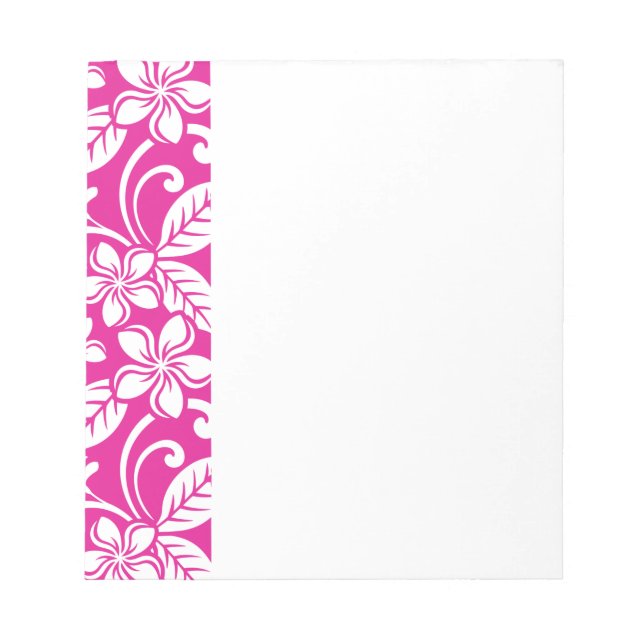 BLOCO DE NOTAS ILHA PLUMERIA (PINCO QUENTE) (Frente)