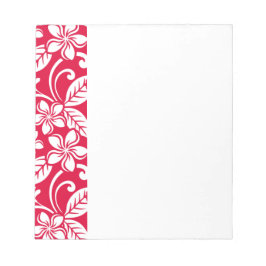 BLOCO DE NOTAS ILHA PLUMÉRIA (STRAWBERRY RED)
