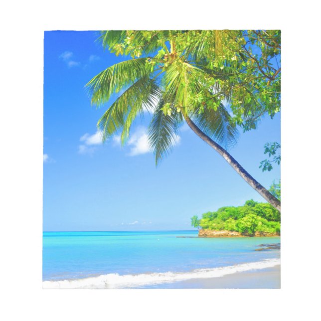 Bloco De Notas Ilha Tropical (Frente)