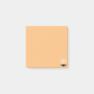 Bloco De Notas Ilustração Assustadora de Aranha de Halloween