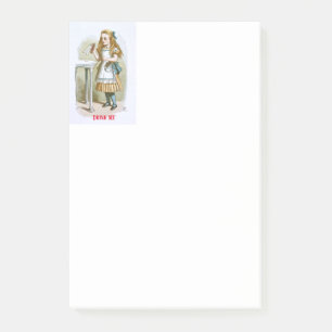 Bloco De Notas Ilustração da Alice do Enfermeiro - Beba-me