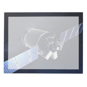 Bloco De Notas Ilustração Da Nave Espacial Xl Do Dragão.