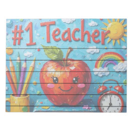 Bloco De Notas Ilustração de Apreciação de Professores #1