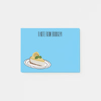 Ilustração de desenho animado com queijo limão
