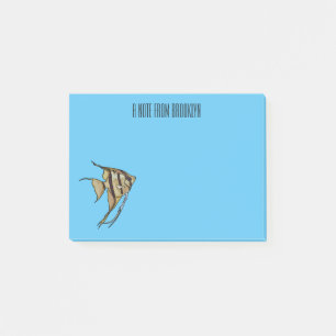 Bloco De Notas Ilustração de desenho animado de Angelfish