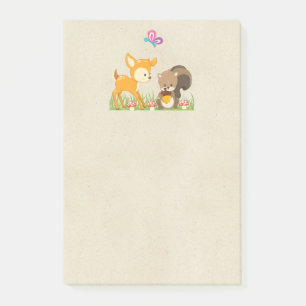 Bloco De Notas Ilustração de desenho animado de criaturas adoráve