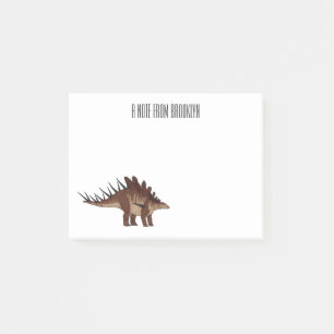 Bloco De Notas Ilustração de desenho animado de Kentrosaurus