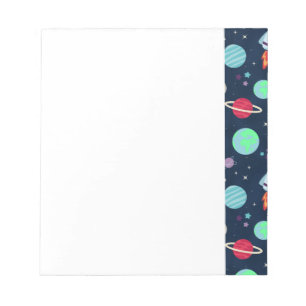 Bloco De Notas ilustração de padrão espacial