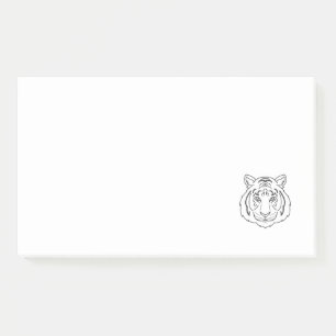 Bloco De Notas Ilustração de Tigre