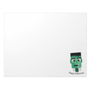 Bloco De Notas Ilustração do Monstro de Frankenstein