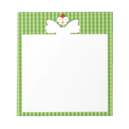 Bloco De Notas Ilustração em frango