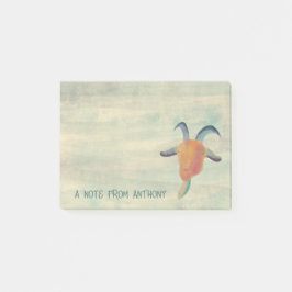 Bloco De Notas Ilustração Pintada Moderna de Caprinos Personaliza