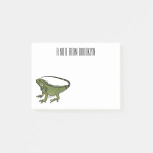 Bloco De Notas Imagem do desenho de Iguana