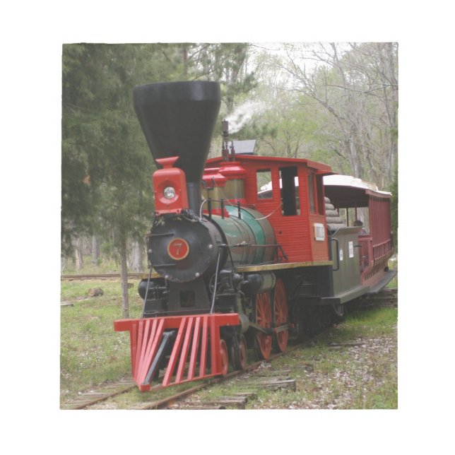 Bloco De Notas Imagens das locomotivas (Frente)