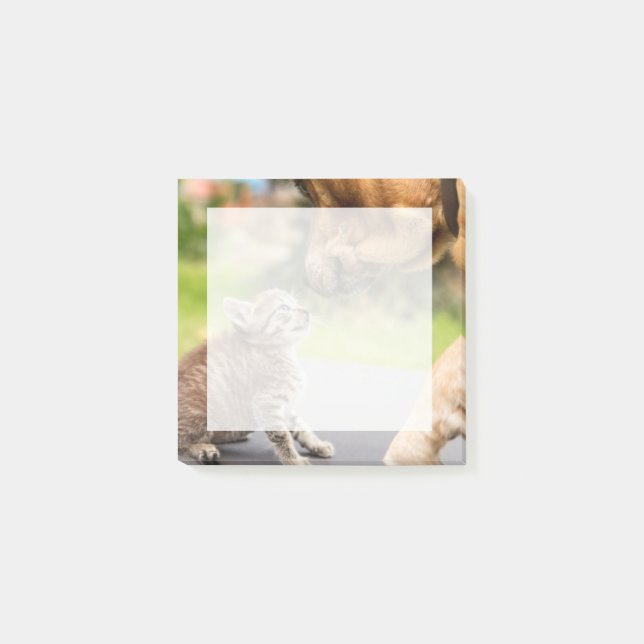 Bloco De Notas Imagens de Getty| Cães e Gatos Apaixonados (Frente)