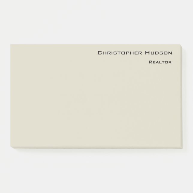 Bloco De Notas Imobiliário Simples Profissional (Frente)