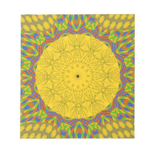 Bloco De Notas Impressão de arte-padrão egípcia