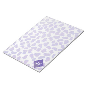 Bloco De Notas Impressão de Monogramas Dalmatian