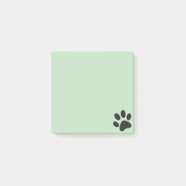 Bloco De Notas impressão de pata 