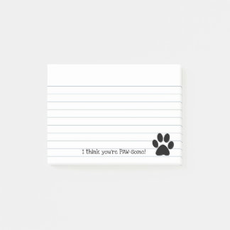 Bloco De Notas Impressão de Paw Paw