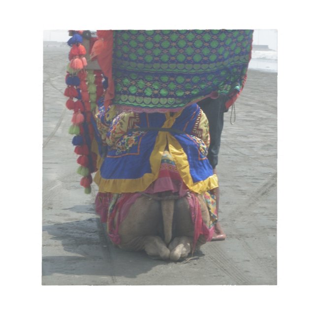 Bloco De Notas Impressão/Gráfico Whimsical Camel Art (Frente)