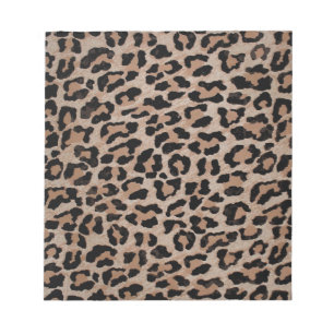 Bloco De Notas impressão-leopardo-de-chita