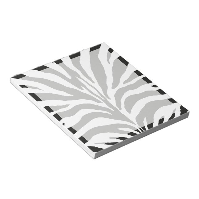 Bloco De Notas Impressão Zebra (Inclinado)