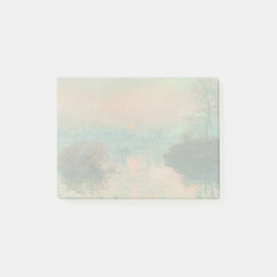 Bloco De Notas Impressionismo das Belas Artes do Monet Sunset