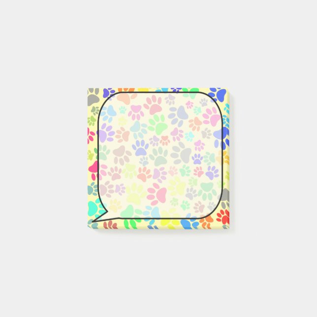 Bloco De Notas Impressões Coloridas de Papelada (Frente)