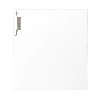 Bloco De Notas Inicial iluminada J