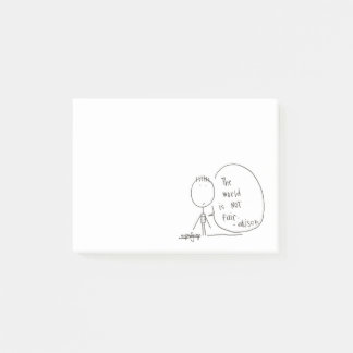 Bloco de notas injusto