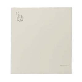 Bloco De Notas Ink pot-Forgotten Archive- Notepad