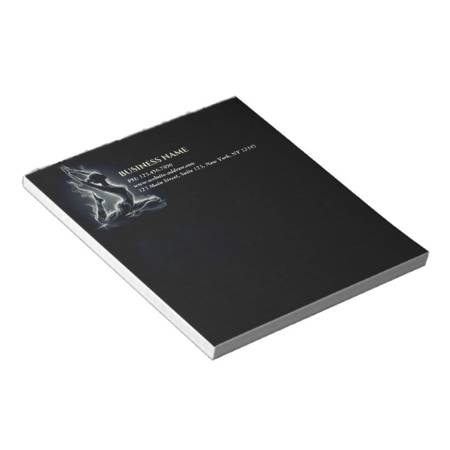 Bloco De Notas Instrutor Yoga Reiki Pose Rei Pigeon com uma perna (Inclinado)